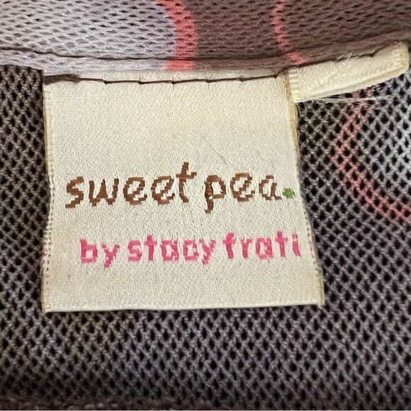 Vintage Y2K Sweet Pea Floral Faux Layered Mesh Top Size S Fairy Elena Gilbert - Picture 5 of 5